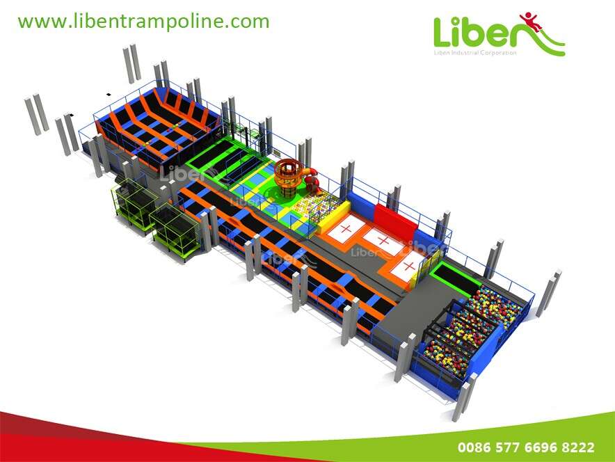 Liben Professional Manufacturer Of Indoor Trampoline Park